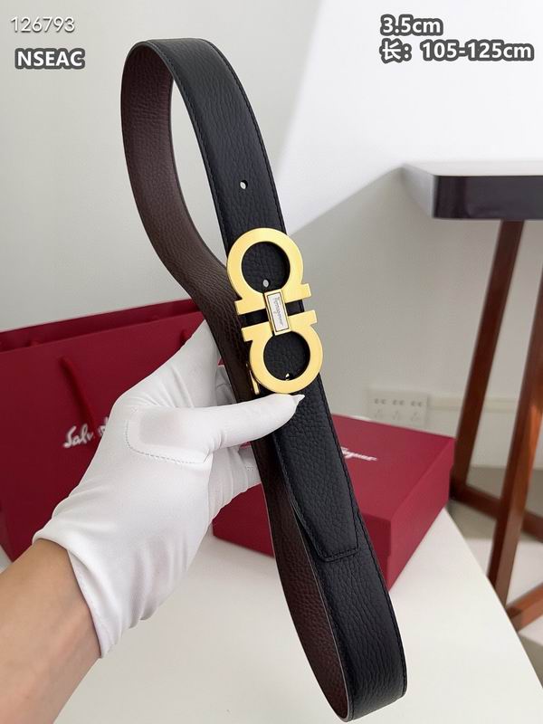 Ferragamo belt 35mmX105-125cm 8L (63)