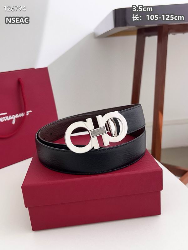 Ferragamo belt 35mmX105-125cm 8L (64)