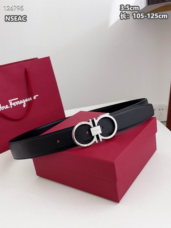 Ferragamo belt 35mmX105-125cm 8L (70)