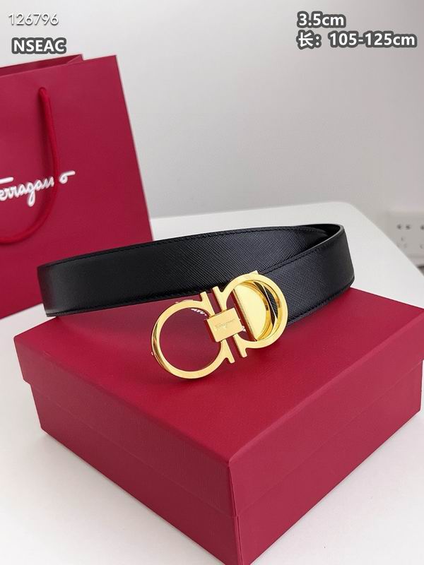 Ferragamo belt 35mmX105-125cm 8L (72)