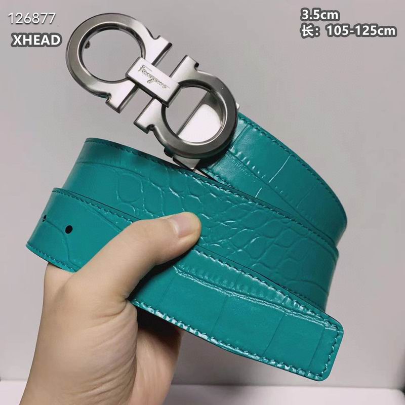 Ferragamo belt 35mmX105-125cm 8L (8)