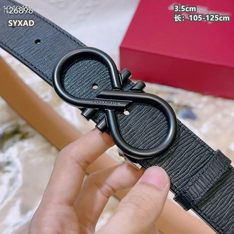 Ferragamo belt 35mmX105-125cm 8L (99)