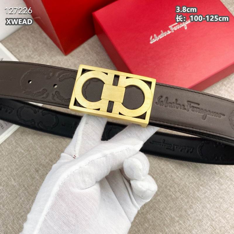 Ferragamo belt 38mmX100-125cm 8L (1)