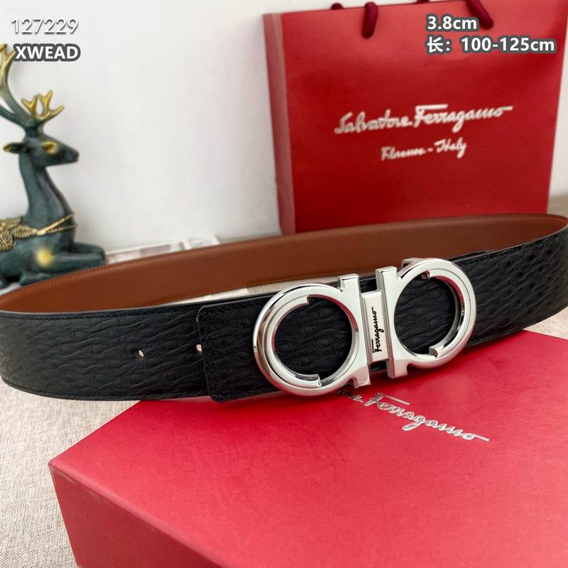 Ferragamo belt 38mmX100-125cm 8L (14)