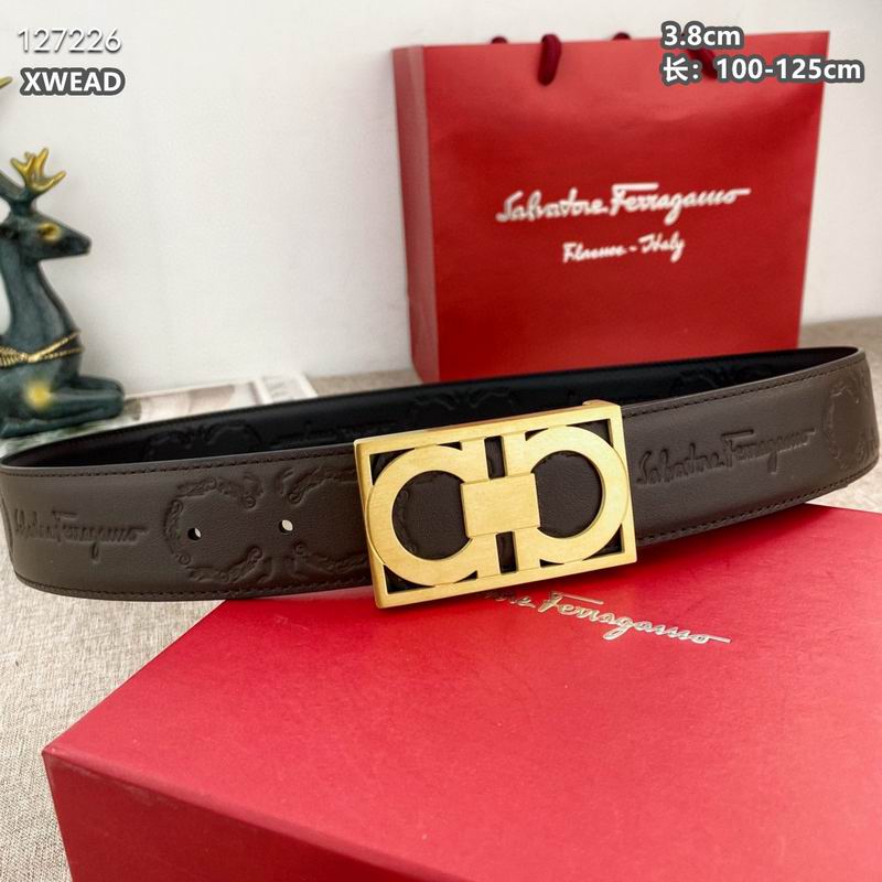 Ferragamo belt 38mmX100-125cm 8L (2)