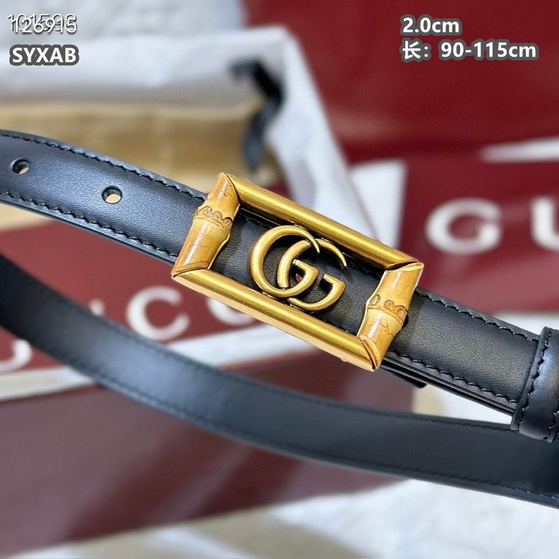 Gucci belt 20mmX90-115cm 8L (9)