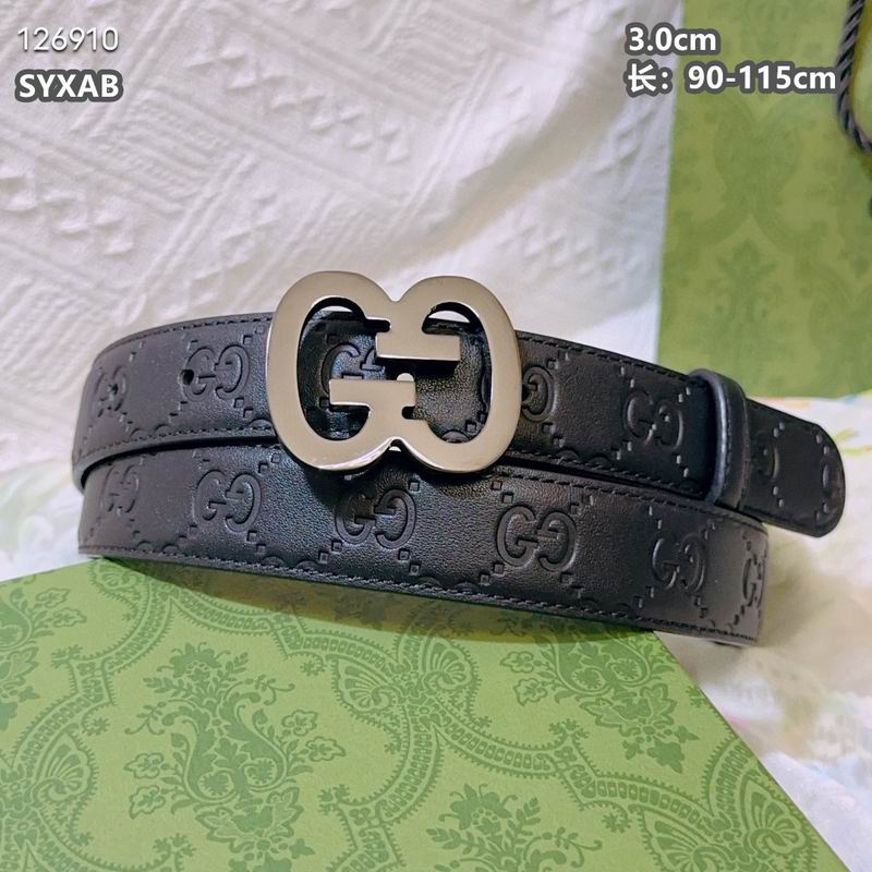 Gucci belt 30mmX90-115cm 8L (10)