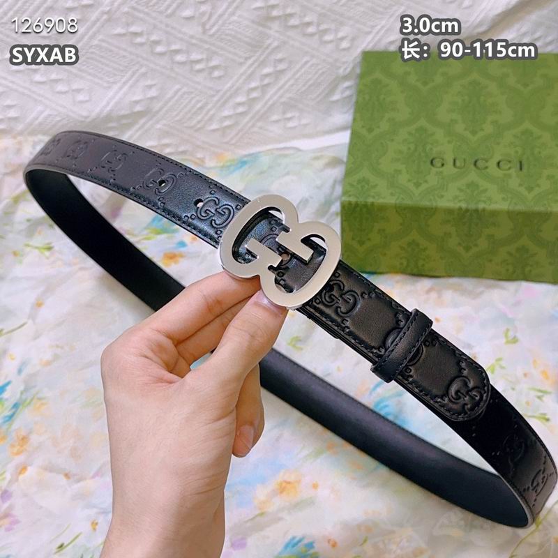 Gucci belt 30mmX90-115cm 8L (3)