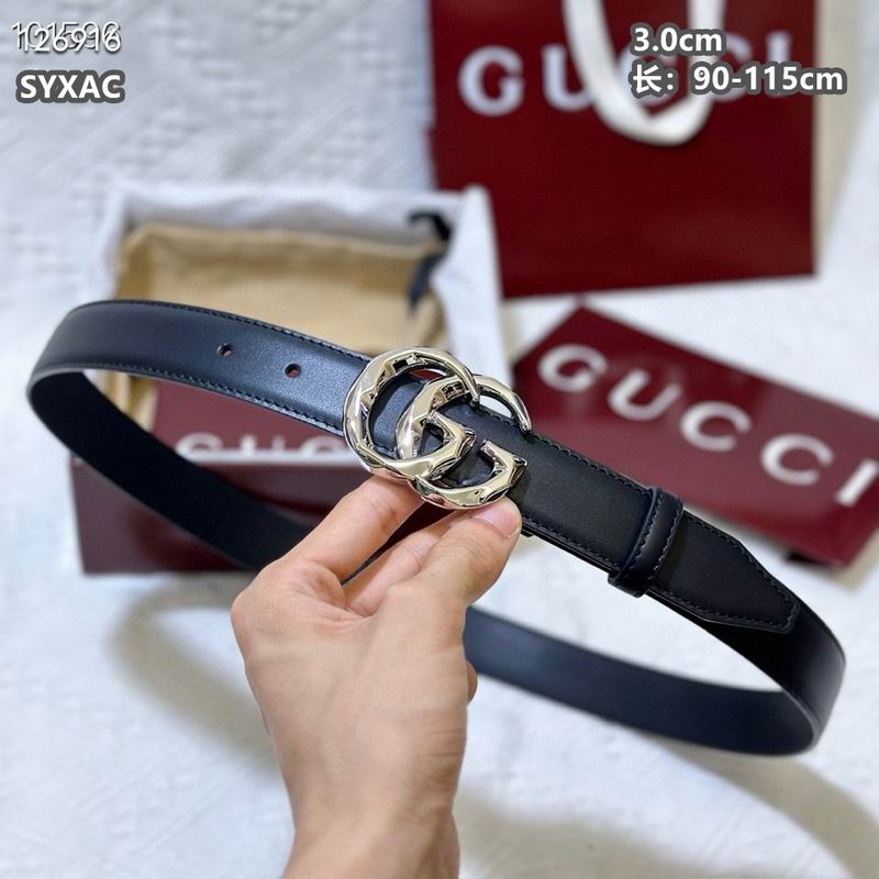 Gucci belt 30mmX90-115cm 8L (3)