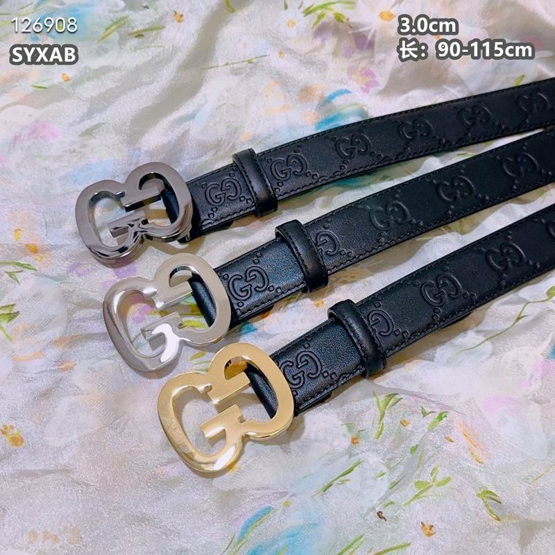 Gucci belt 30mmX90-115cm 8L (5)