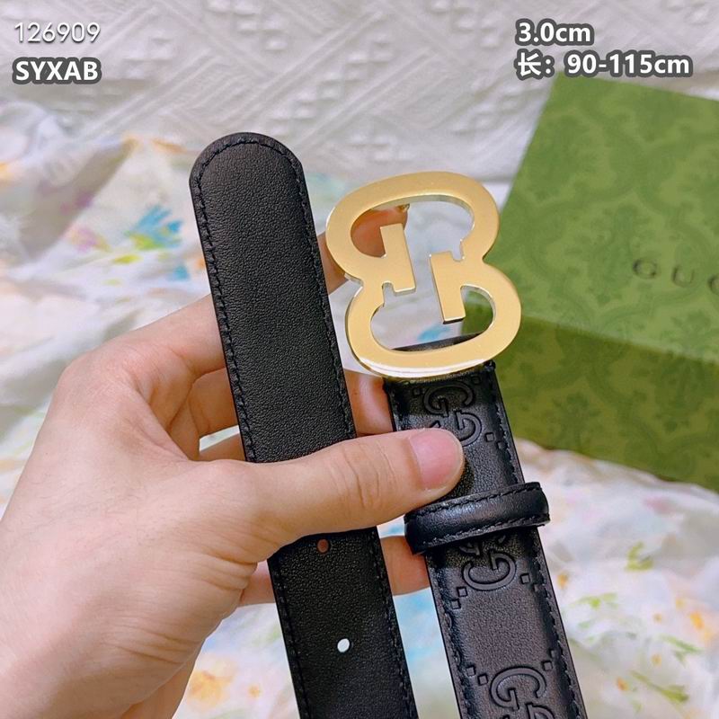 Gucci belt 30mmX90-115cm 8L (6)