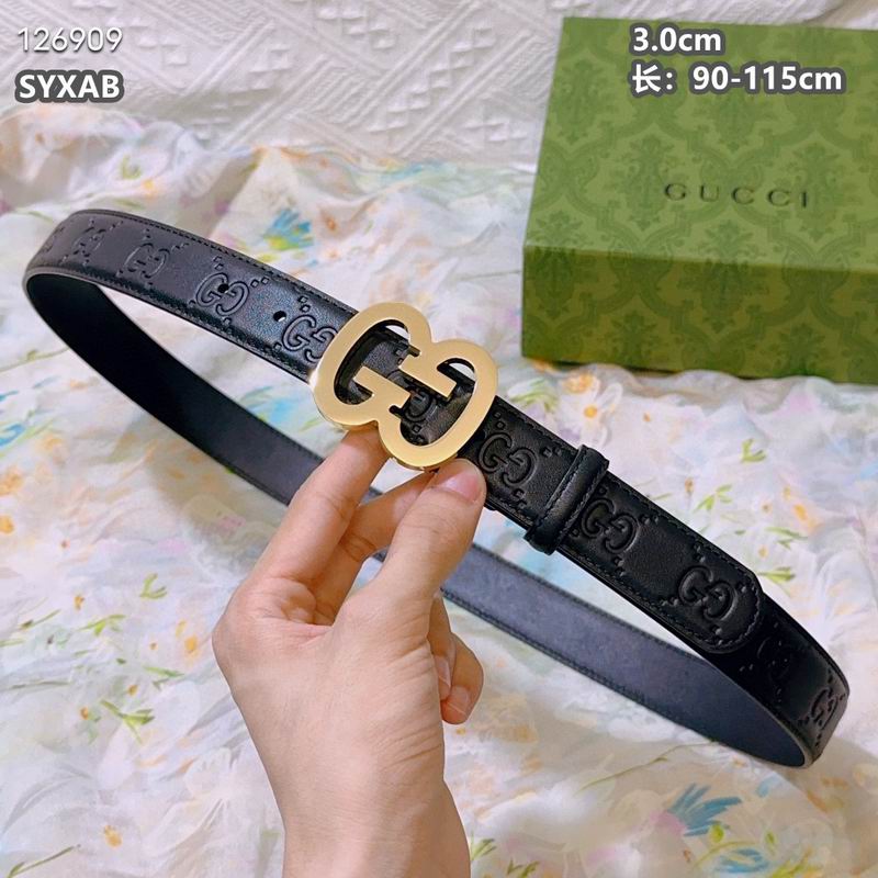 Gucci belt 30mmX90-115cm 8L (8)