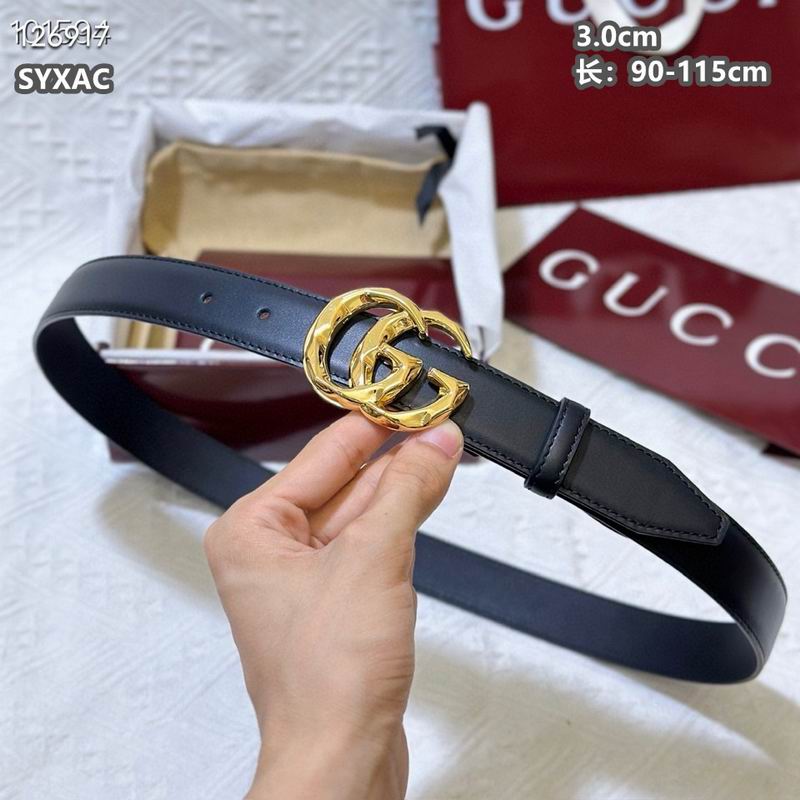 Gucci belt 30mmX90-115cm 8L (9)