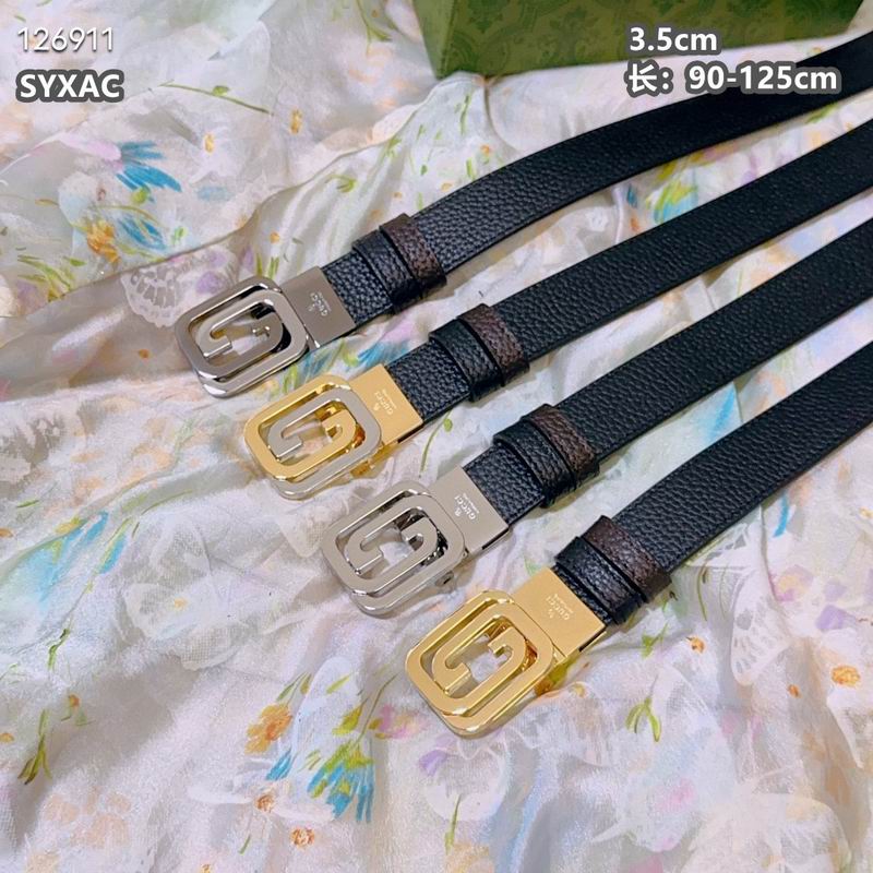 Gucci belt 35mmX90-125cm 8L (1)