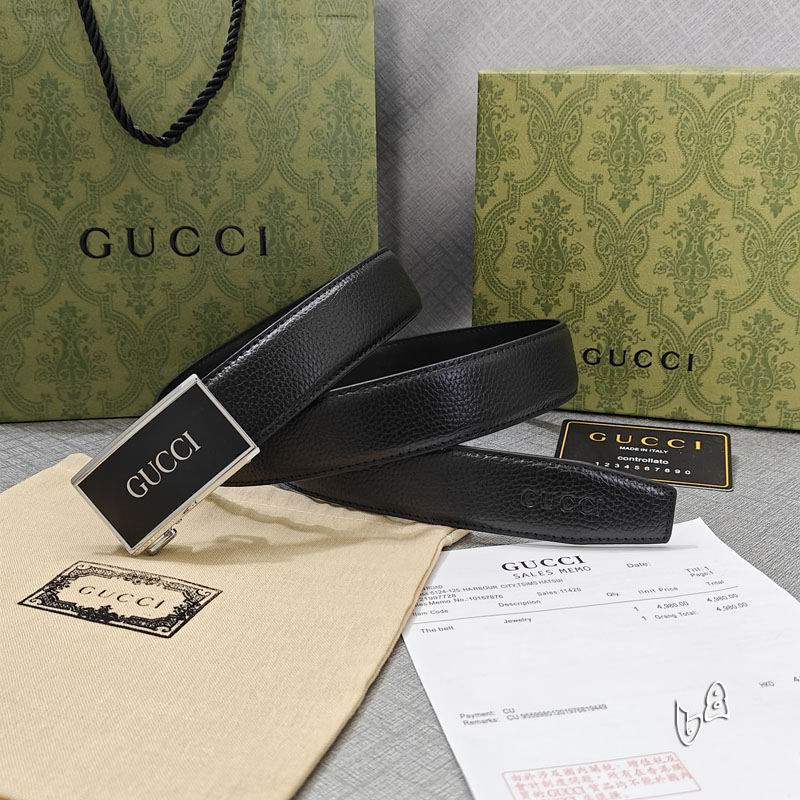 Gucci belt 35mmX90-125cm lb (11)