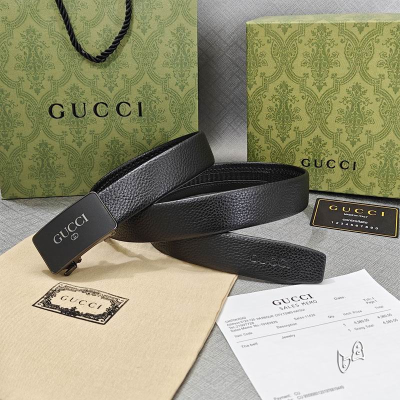 Gucci belt 35mmX90-125cm lb (15)