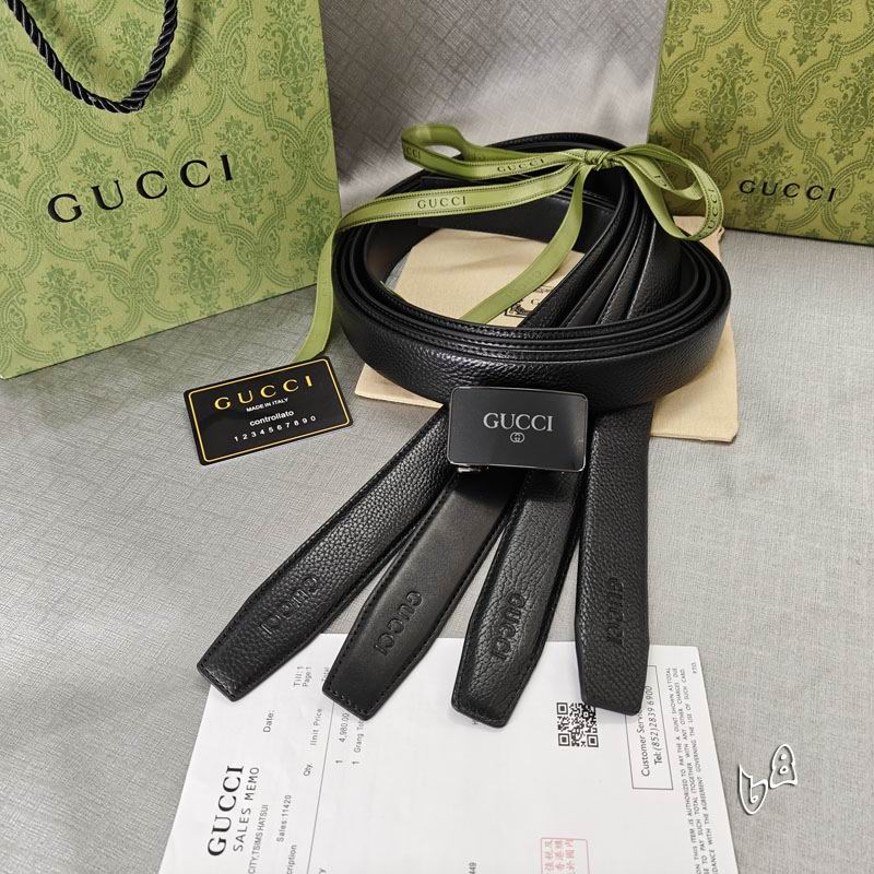 Gucci belt 35mmX90-125cm lb (26)