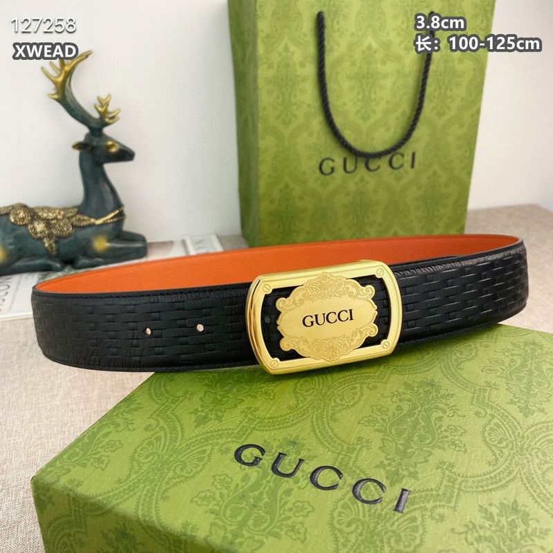 Gucci belt 38mmX100-125cm 8L (10)