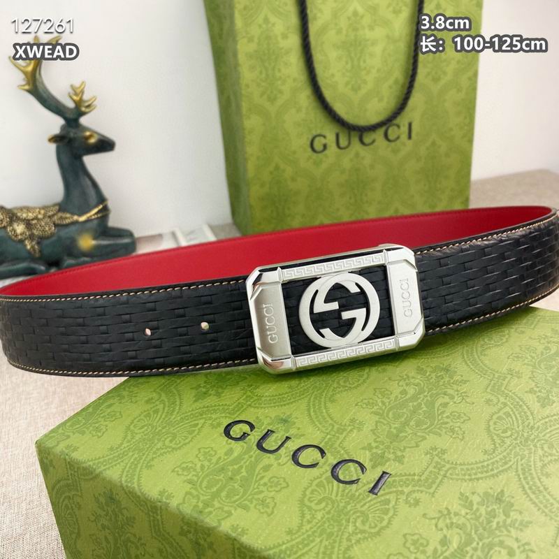 Gucci belt 38mmX100-125cm 8L (22)