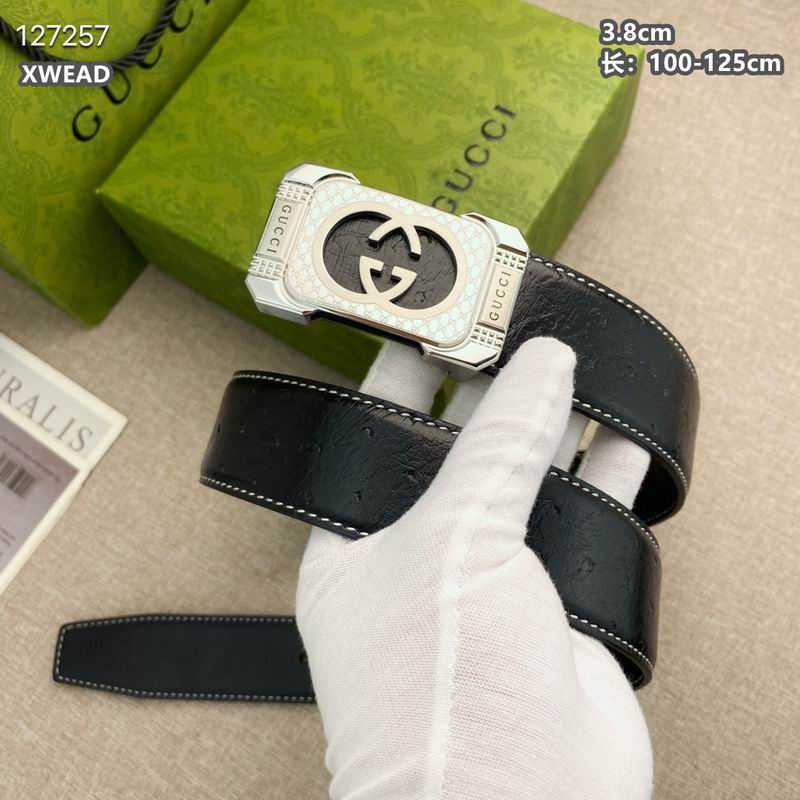 Gucci belt 38mmX100-125cm 8L (7)