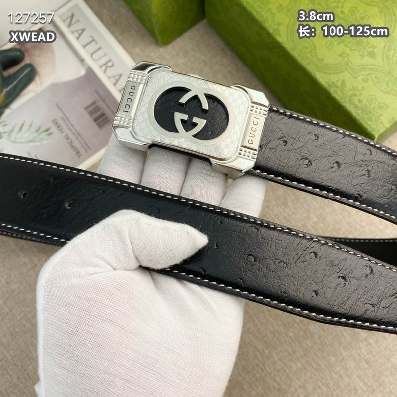 Gucci belt 38mmX100-125cm 8L (8)