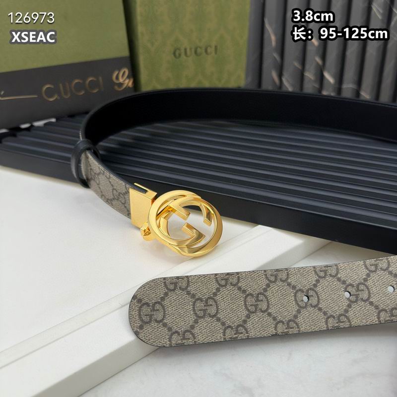 Gucci belt 38mmX95-125cm 8L (10)