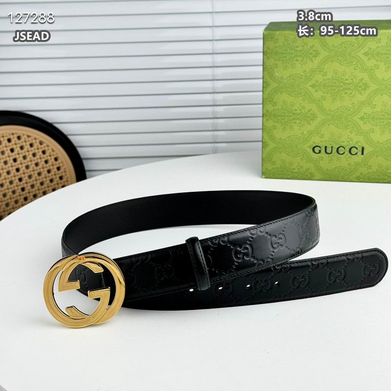 Gucci belt 38mmX95-125cm 8L (10)