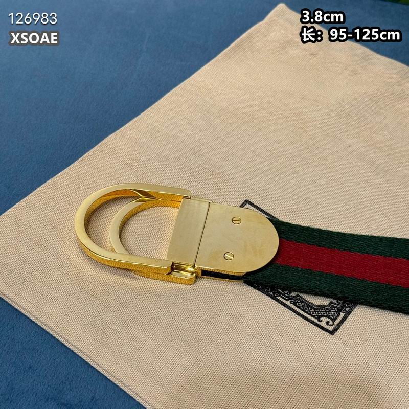 Gucci belt 38mmX95-125cm 8L (10)