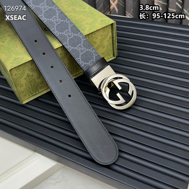 Gucci belt 38mmX95-125cm 8L (14)
