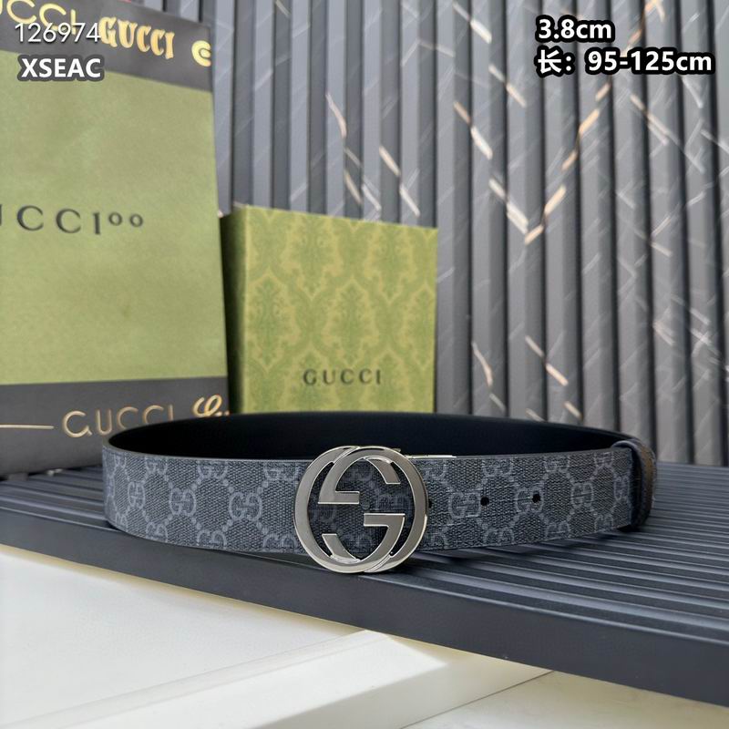 Gucci belt 38mmX95-125cm 8L (15)