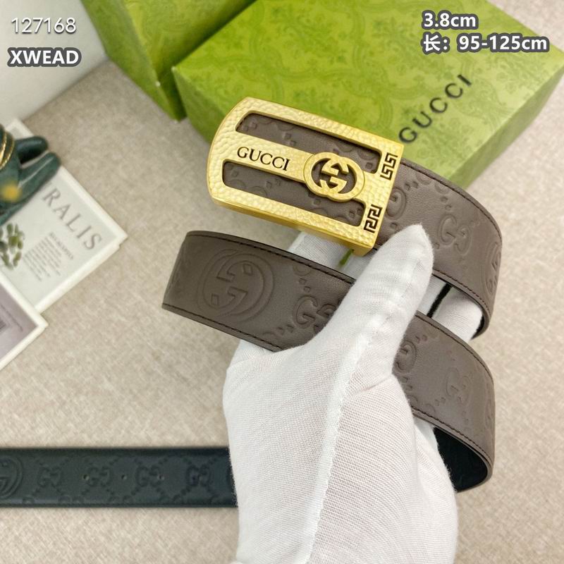 Gucci belt 38mmX95-125cm 8L (18)
