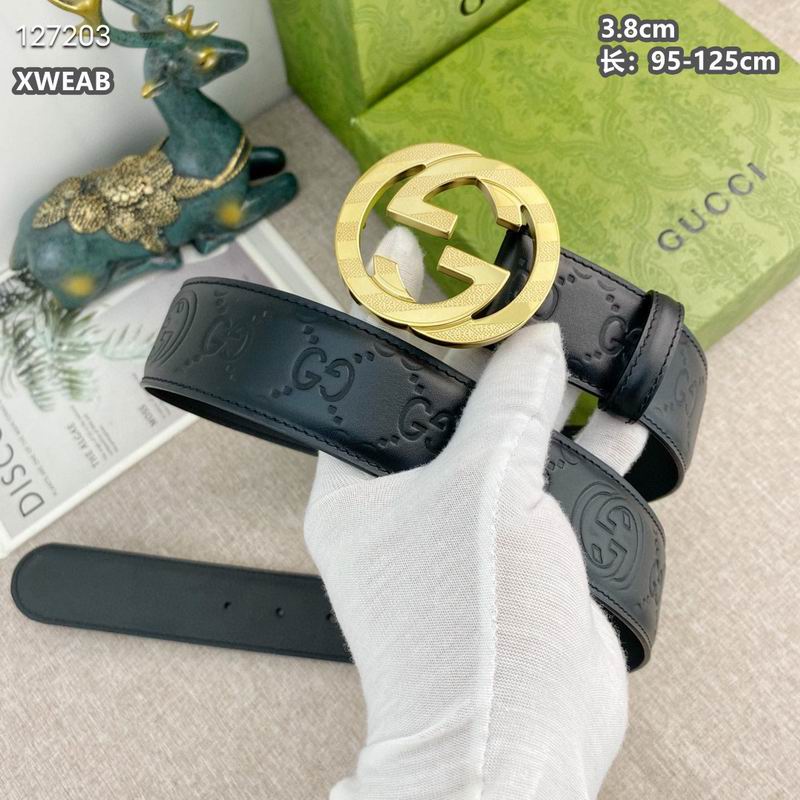 Gucci belt 38mmX95-125cm 8L (2)