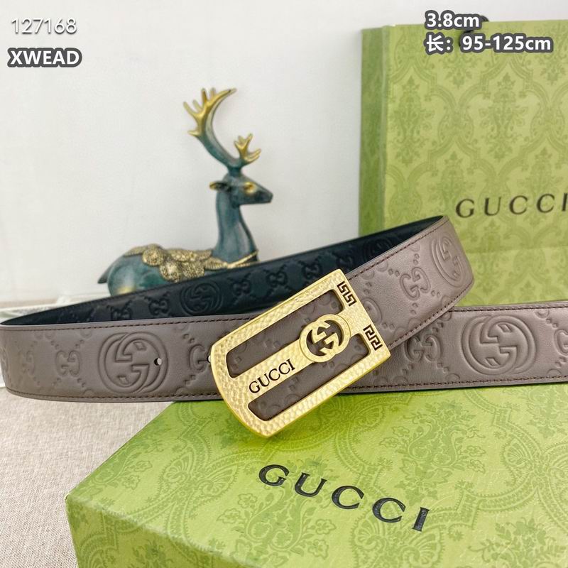 Gucci belt 38mmX95-125cm 8L (20)