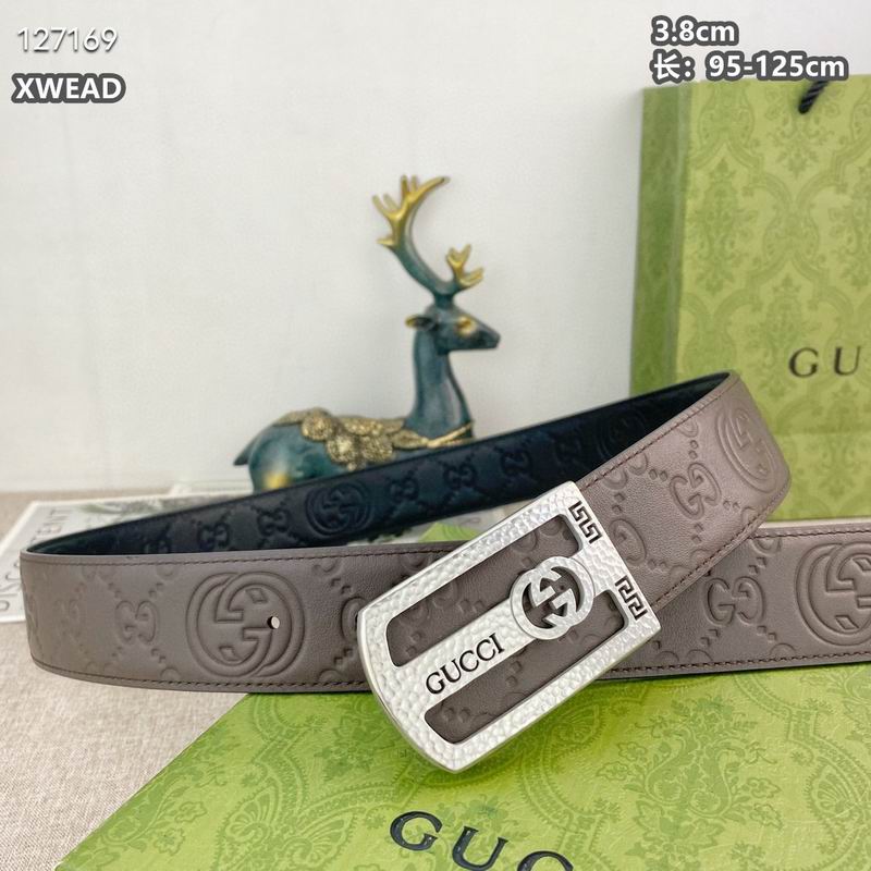 Gucci belt 38mmX95-125cm 8L (24)