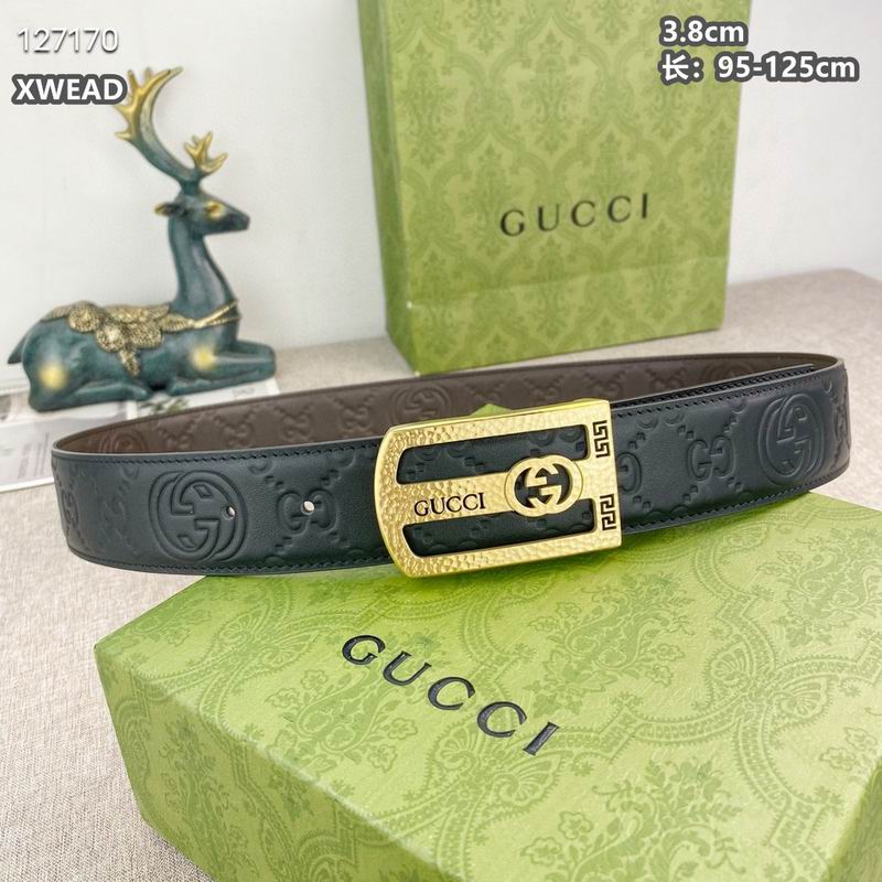 Gucci belt 38mmX95-125cm 8L (25)