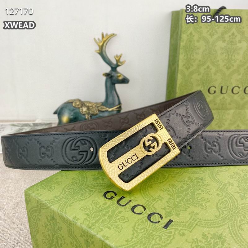 Gucci belt 38mmX95-125cm 8L (28)