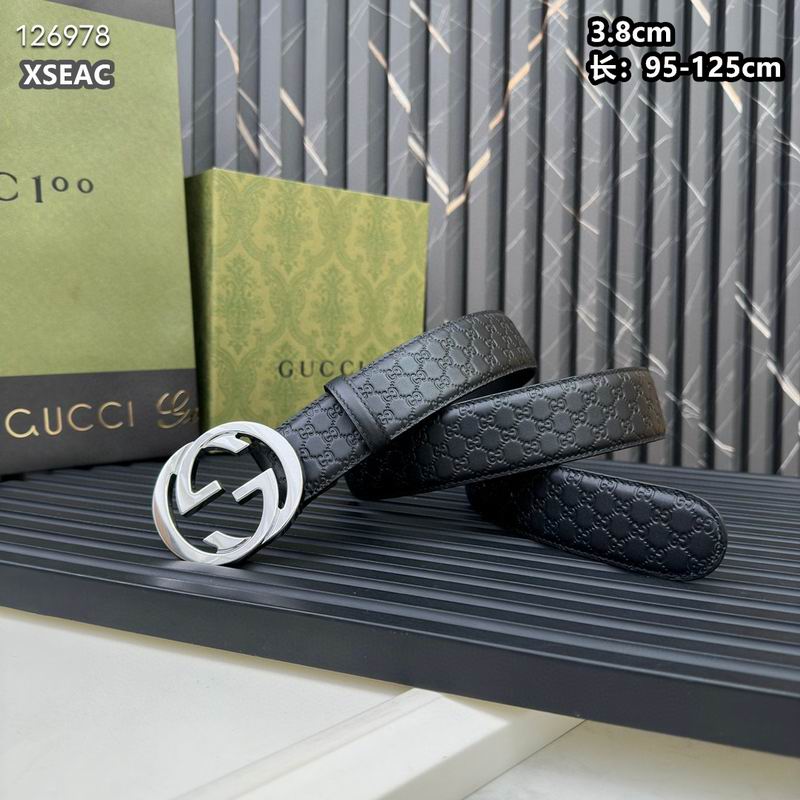 Gucci belt 38mmX95-125cm 8L (29)
