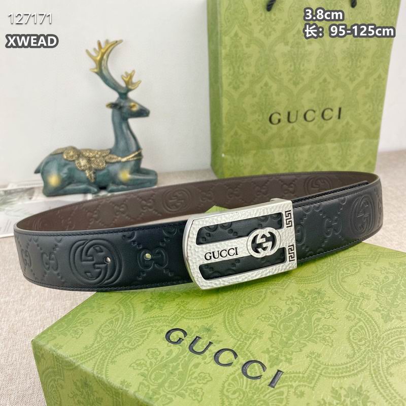 Gucci belt 38mmX95-125cm 8L (29)