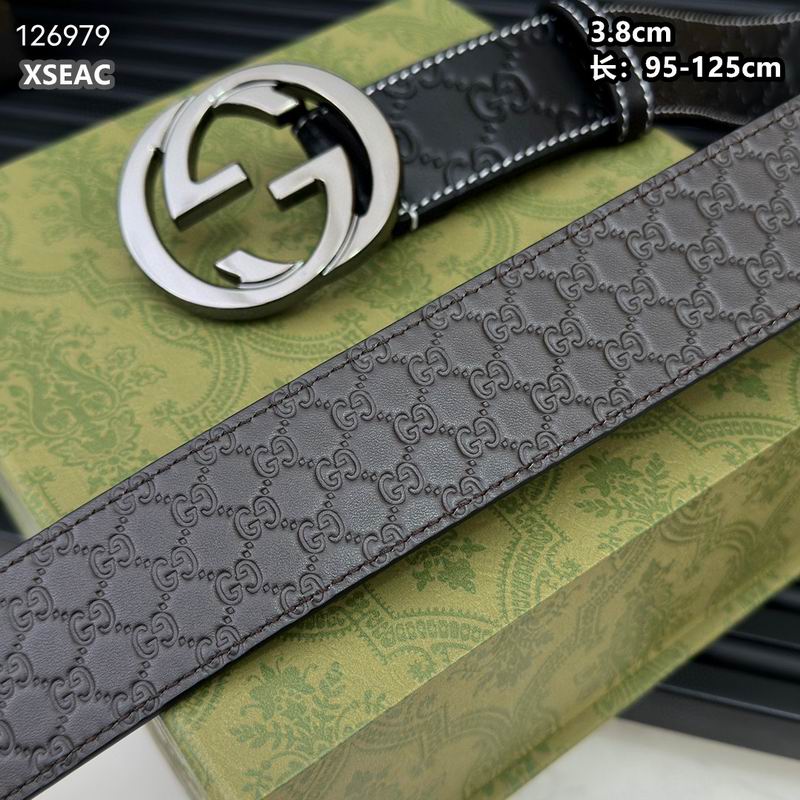 Gucci belt 38mmX95-125cm 8L (34)