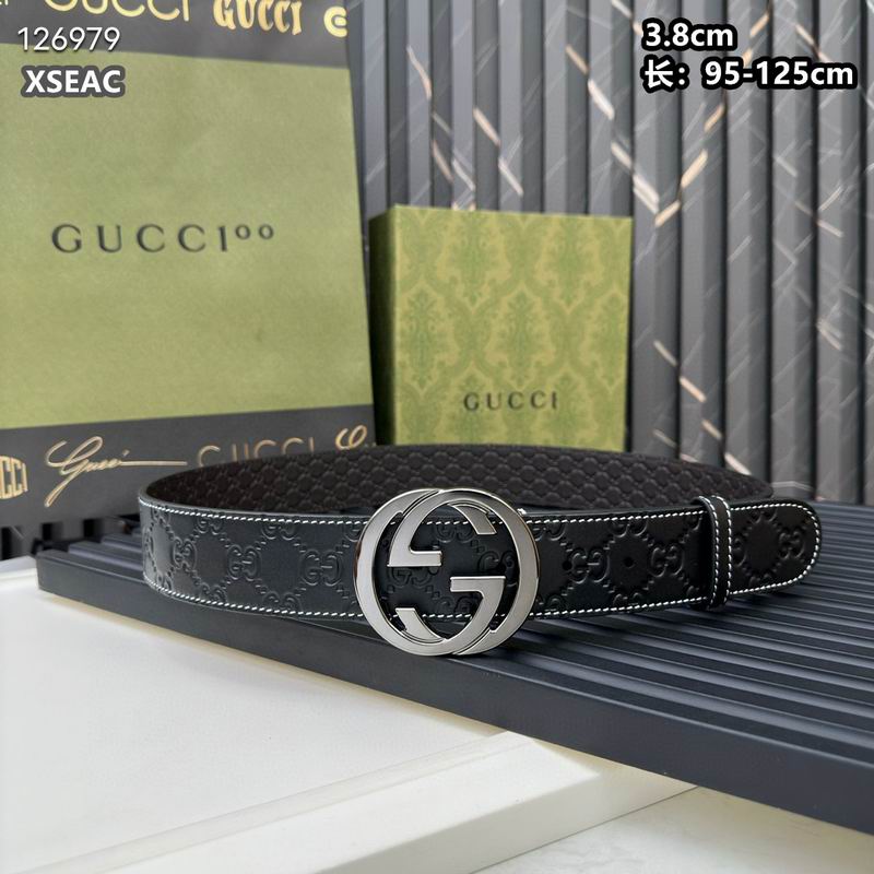 Gucci belt 38mmX95-125cm 8L (35)