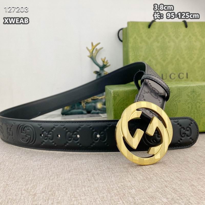 Gucci belt 38mmX95-125cm 8L (4)