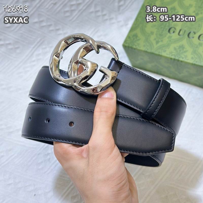 Gucci belt 38mmX95-125cm 8L (4)