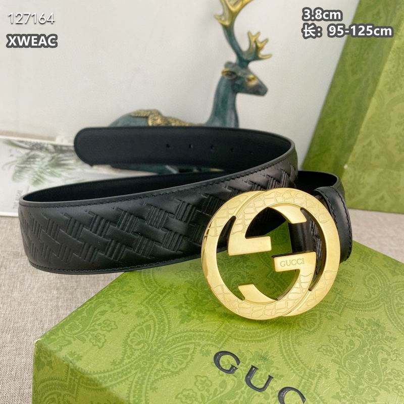 Gucci belt 38mmX95-125cm 8L (43)