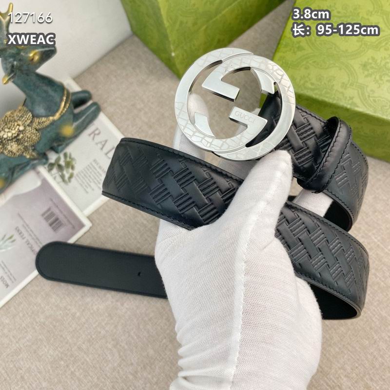 Gucci belt 38mmX95-125cm 8L (46)