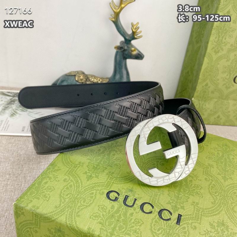 Gucci belt 38mmX95-125cm 8L (48)