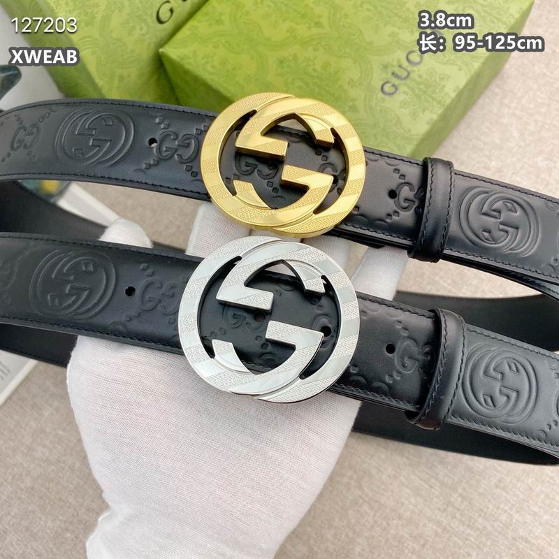 Gucci belt 38mmX95-125cm 8L (5)