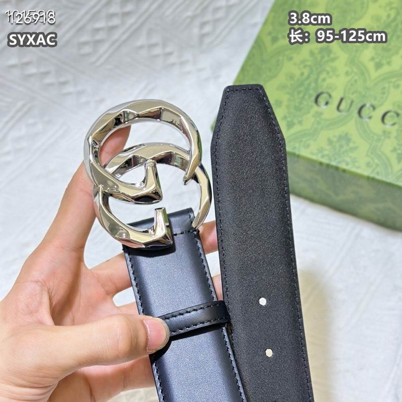 Gucci belt 38mmX95-125cm 8L (5)
