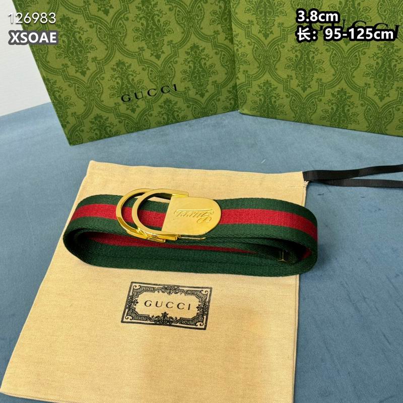 Gucci belt 38mmX95-125cm 8L (5)