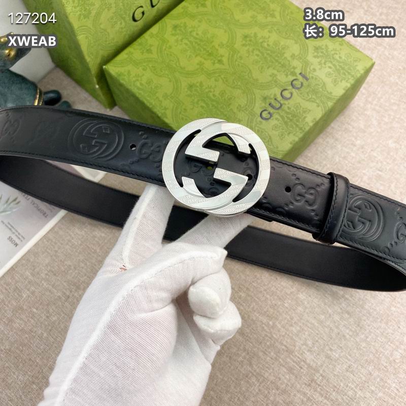 Gucci belt 38mmX95-125cm 8L (6)