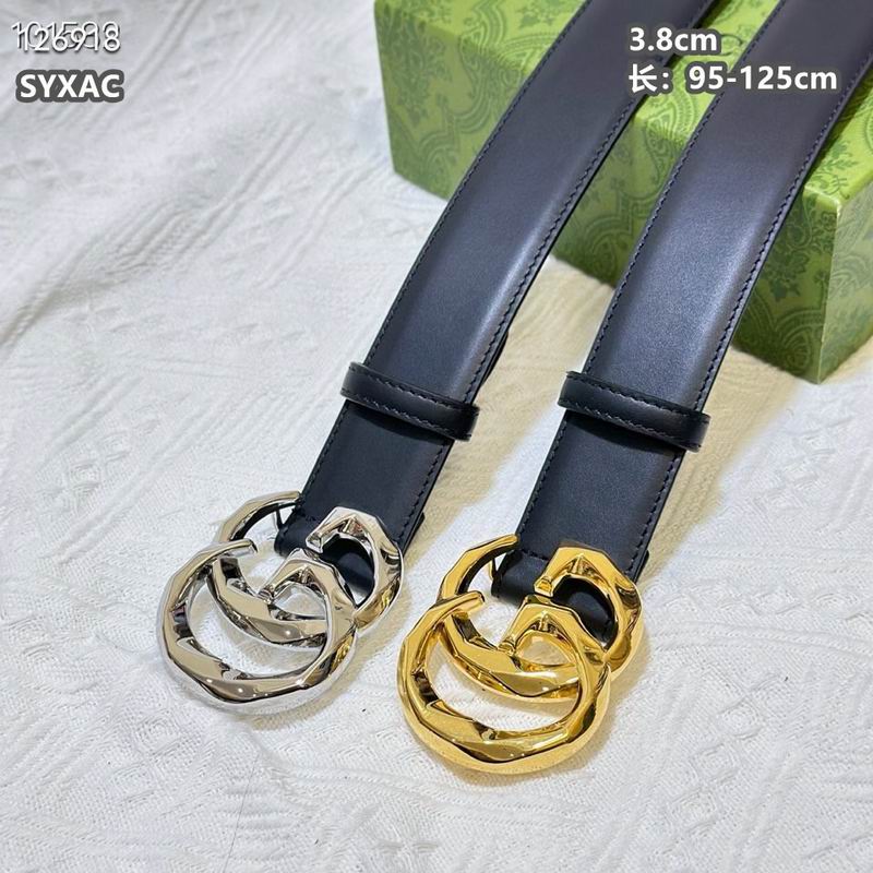 Gucci belt 38mmX95-125cm 8L (6)